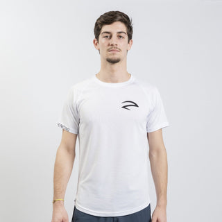 Leichtes Stretch-T-Shirt Muster Weiß - Premium Fechtschuhe - Azza Fechten