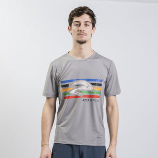 Kurzarm in Grau - Premium Fechtschuhe - Azza Fechten